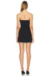 X revolve платье мини adrienne Amanda Uprichard, черный - фото 3