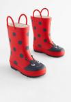Сапоги резиновые Handle Younger Next, цвет red ladybird - фото 2