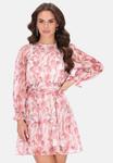 Платье faina Day dress, Rose Multicolor/Light Pink - фото