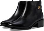 Женские ботильоны Cole Haan Holis с пряжкой, Black Leather - фото