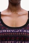 Джемпер Tommy Jeans FAIRISLE, Black - фото 8