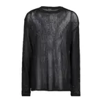 Свитер 8 By Yoox Cotton Blend, черный - фото 2