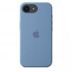 Чехол Apple Silicone Case для iPhone 16e, синий - фото 2