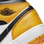 Кроссовки Nike Jordan 1 Mid, белый/желтый/черный - фото 8