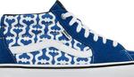 Кеды Vans Supreme x Grosso Mid Monogram S - Royal, синий - фото 2