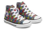 Кеды Converse Chuck Taylor Big Boys Cartoon, серый - фото 3