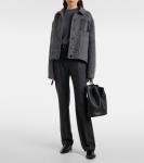 Кашемировый свитер Helena Lisa Yang, Graphite - фото 2