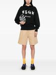 Худи с логотипом MSGM, черный - фото 2