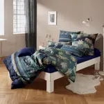 Постельное белье , синее, 1x 135x220 см + 1x 80x80 см Erwin Müller - фото 4