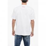 Футболка с круглым вырезом и принтом Dsquared2, White - фото 2