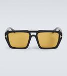 Солнечные очки redford square Tom Ford - фото