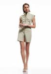 Платье Koton Shirt dress, Khaki - фото