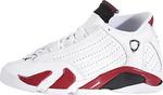 Кроссовки Air Jordan 14 Retro GS Candy Cane 2012, белый - фото 2