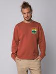 Свитер Watapparel Sweatshirt Good Vibe, цвет auburn - фото 2