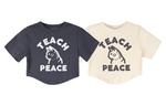 Футболка унисекс Teach Peace, темно-серый - фото 30