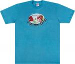 Футболка Supreme It Gets Better Every Time Tee 'Light Slate', синий - фото