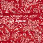 Пуловер Supreme Micro Down Half Zip Hooded Pullover 'Red Paisley', красный - фото 4