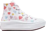 Кроссовки Converse Chuck Taylor All Star Move High PS Always On Hearts, белый - фото