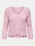 Свитер обычного кроя New Sun 15212788 Jdy, розовый - фото