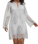 Платье Elandra Shift в белом цвете Johnny Was - фото