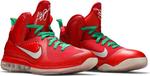 Кроссовки Nike LeBron 9 'Christmas', красный - фото 9