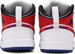 Кроссовки Air Jordan 1 Mid SE TD Multicolored Swoosh, белый - фото 6