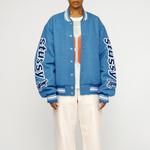 Мужское бейсбольное джерси Stussy, цвет Blue - фото 8