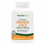 Витамин C NaturesPlus Orange Juice Chewable Vitamin C 500 мг, 180 таблеток - фото 2