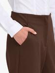 Брюки Kate Textured Tailored ICHI, Coffee Bean - фото 4