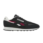 Кроссовки Reebok Classic Leather 'Black Flash Red', черный - фото