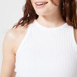 Кроп-топ женский - 520 белый DOMYOS, цвет weiss - фото 4