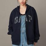 Унисекс свитшот GAP, светло-серый - фото 6