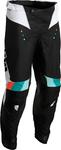 Брюки Thor Pulse React для мотокросса, белый/черный - фото 2