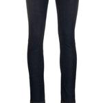 Средние обтягивающие джинсы VERSACE JEANS COUTURE, синий - фото 7