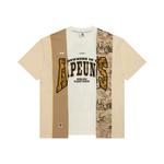 Футболка с принтом логотипа A Bathing APE Aape, Ecru Ivx - фото