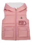 Дутый жилет Amy Moncler Enfant, розовый - фото