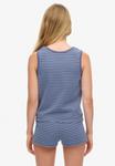 Топ Superdry & Co ATHLETIC ESSENTIALS STRIPE TANK , Mariner Navy Tidal Blue Stripe/Blue - фото 3