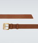 Кожаный ремень с логотипом Miu Miu, Rovere - фото 4