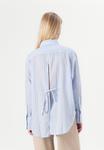 Блуза GAP TIE BACK SHIRT, Blue - фото 3