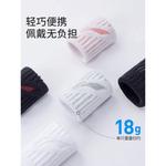 Эластичные напульсники дышащие утепленные защитные компрессионные и нескользящие polyester elastodiene elastane LINING, белый - фото 4