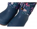 Ботинки Bogs Kids Snow Shell Boots - Unicorn Meadow, цвет Indigo Multi - фото 6