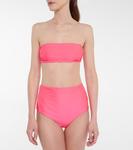 Верх бикини-бандо Christopher Kane, Neon Pink - фото 2