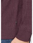 Вязаный свитер в цвете 4784_bordeaux QS - фото 6