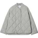 Пуховик женский серый зеленый Cos - фото