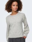 Свитер ONLY ONLRENE, Mottled Grey - фото 6
