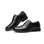 Мужские черные классические туфли QIAONAI - фото 4