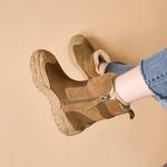 Зимние ботинки женские Joy&Mario, цвет Coffee - фото 11