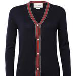 Кардиган женский Gucci, темно-синий - фото 6