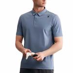 Тренировочная поло SPYDER, Голубой горный туман - фото 3