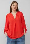 Блуза QS, красный - фото